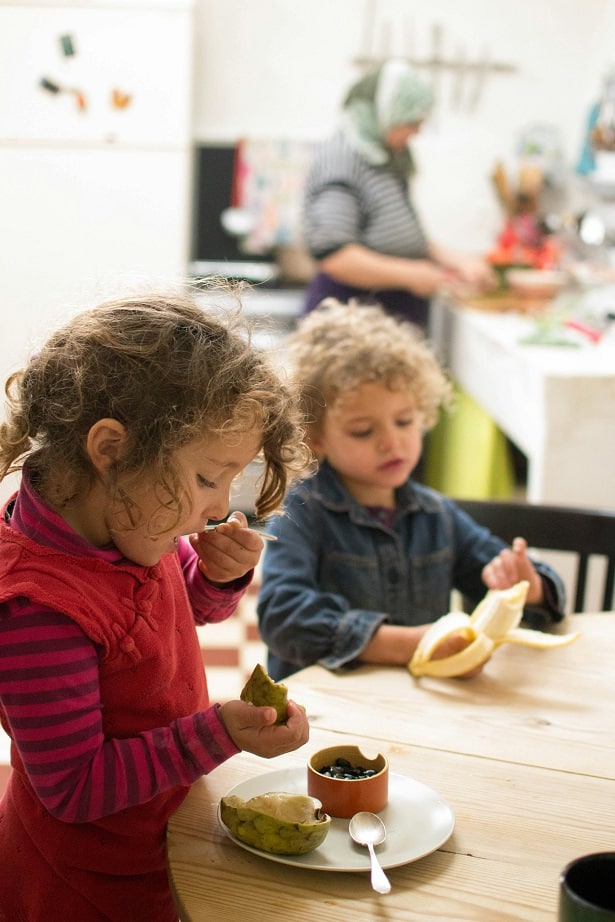 kerst eten kinderen