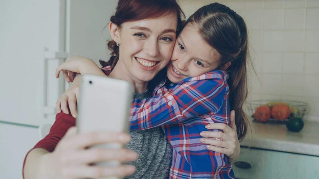 foto's van je kinderen op social media